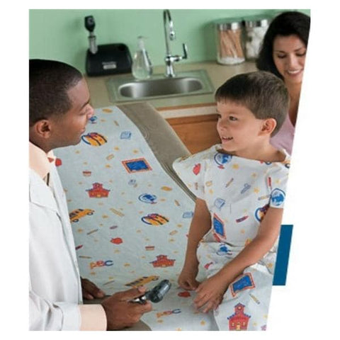 Tidi Products LLC Barrier Paper Smooth 18 in x 225 Feet White 12/Ca - V980912