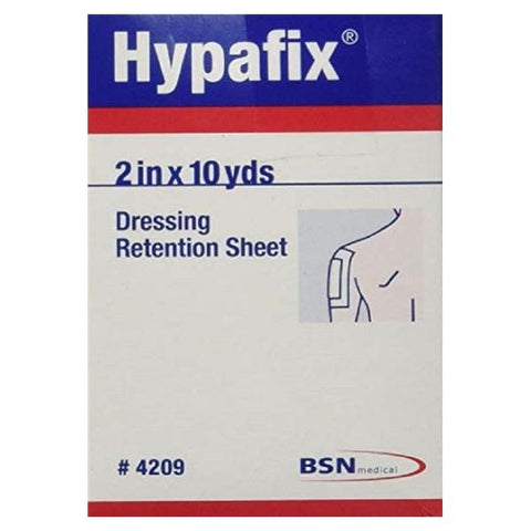 BSN Medical, Inc Tape Retention Hypafix Fabric 2"x10yd Adhesive White Each, 24 Each/CA - 4209