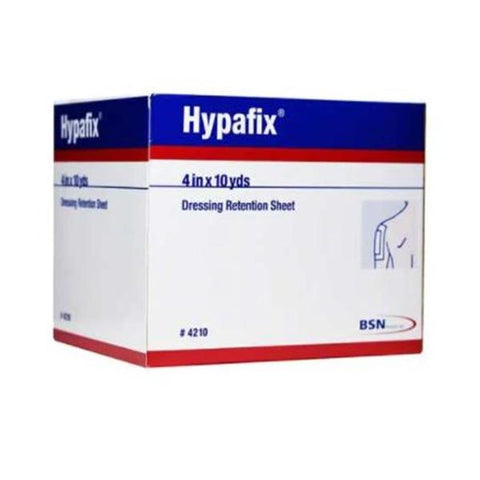 BSN Medical, Inc Tape Retention Hypafix Fabric 4"x10yd Adhesive White Each, 24 Each/CA - 4210