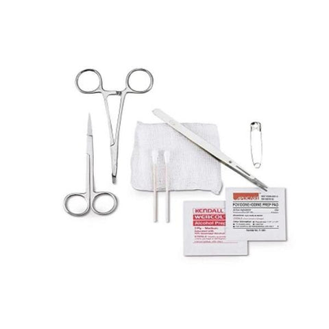 Medical Action Industries Tray Surgical With Hemostat Mosquito Curved 5 SS 20/Ca - 61207