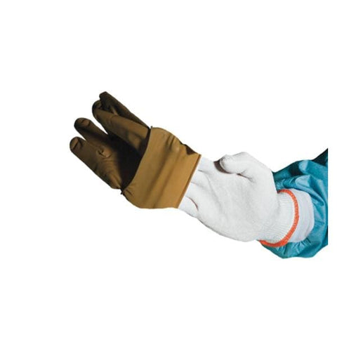 Ansell Healthcare Products LLC Glove Liner Cut-Resistant Polyethylene Small White / Green Cuff Reusable 5/Bx - 5789911
