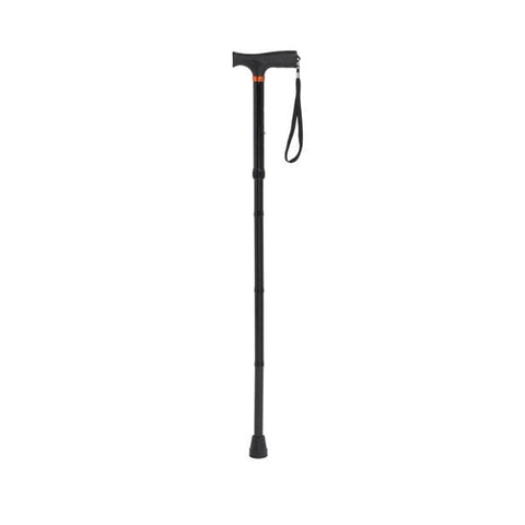 Drive Medical Designs Cane Walking Aluminum 300lb Capacity Black 12/Ca - RTL10304