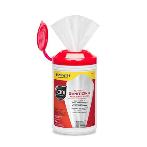 PDI Professional Disposables Sanitizer Wipes Sani-Wipe 6/Ca - P56784
