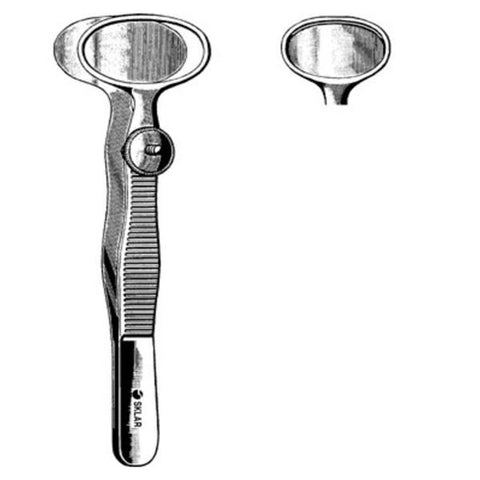 Sklar Instruments Forcep Thumb Desmarres 3-1/2" Smooth Straight Smooth Jaw Small SS Each - 66-1038