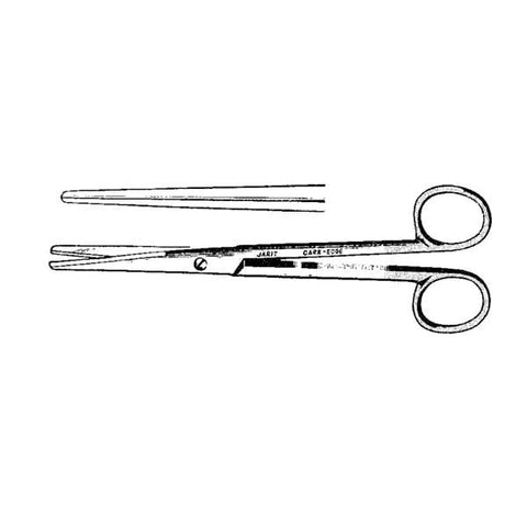 Integra Miltex Inc Scissors Mayo 6-3/4" Blunt/Blunt Carb-Edge Straight Each - 101220