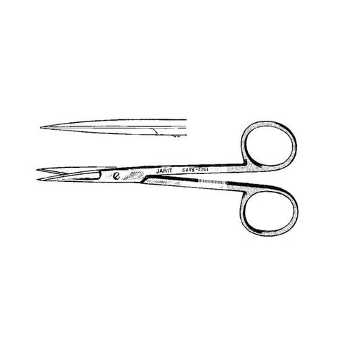 Integra Miltex Inc Scissors Straight Iris 4-1/2" Sharp Curved Each - 101300