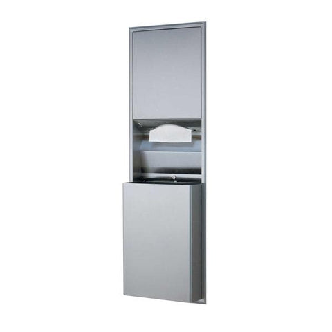 Bobrick Dispenser Paper Towel Stainless Steel Each - 3944
