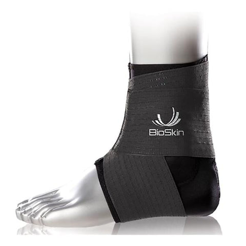 Cropper Medical Sleeve Brace Bioskin Ankle Hypoallergenic Material Black Universal Each - 53511