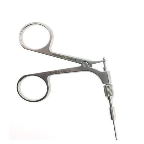 BR Surgical, LLC Scissors Urology 13-3/8" Straight/Blunt Semi-Rigid 5Fr Stainless Steel Each - BR980-7345-005