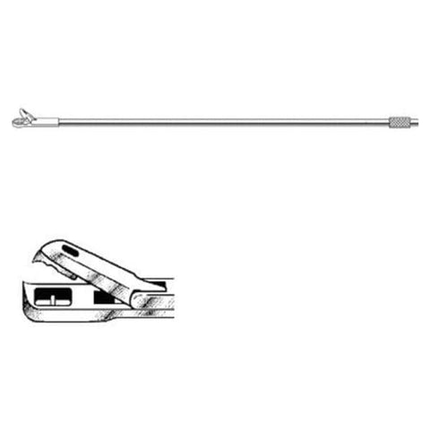 Sklar Instruments Cannula Tischler 12" Oval Jaw Straight Stainless Steel With Tip Only Reusable Each - 90-7576