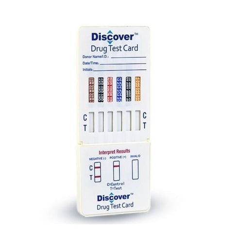 American Screening Corp Discover Drug Test Card CLIA Waived 11 Panel Each - DIS-DOA-2114