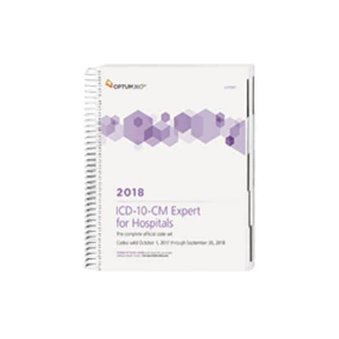 Ingenix Book Instructional ICD-10-CM Expert for Hospitals 2018 English Each - BGITHS18