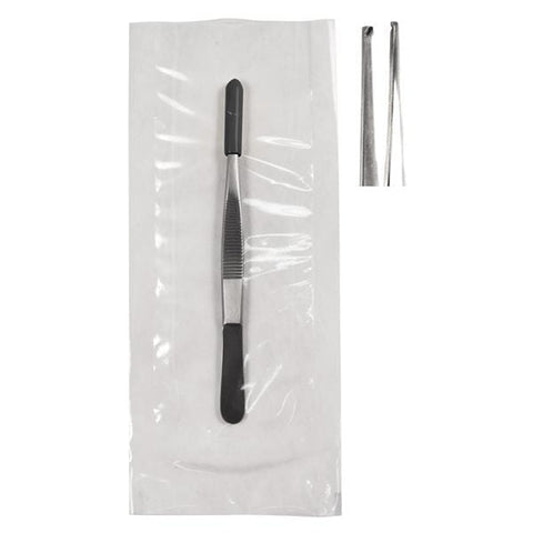 Sklar Instruments Forcep Tissue Econo 5" 1x2 Teeth Straight 1x2 Teeth SS Disposable Each, 25 Each/CA - 96-2579