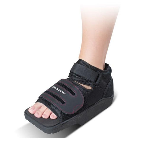 DJO, Inc Shoe Post-Op/Diabetic Remedy Pro Ankle/Leg/Foot Adlt Blk Size Large Universal Each - 79-81727