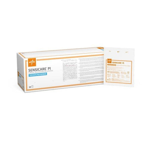 Medline Industries Inc Gloves Surgical SensiCare Powder-Free Polyisoprene LF 8 Strl Cream 50Pr/Bx, 4 BX/CA - MSG9080