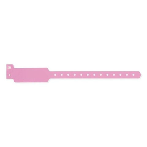 Precision Dynamics Corp. Wristband Identification Sentry Polyester Pedi Pink Write On 500/Bx - 5070-12-PDM