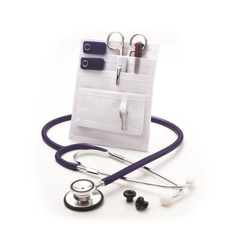 American Diagnostic Corp. Stethoscope Classic Proscope 670 Navy Adult 32.25" Nonchill 2-Head Eachch - 670N