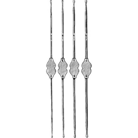 Sklar Instruments Probe Lacrimal Williams Rounded End Stainless Steel Reusable Each - 65-4120