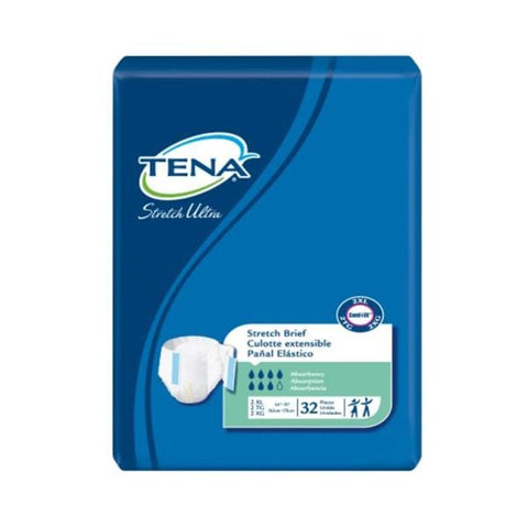 SCA Incontinence Brief Tena Adult 2XL 64-70" Heavy Absorbent White 64/Ca - 61390