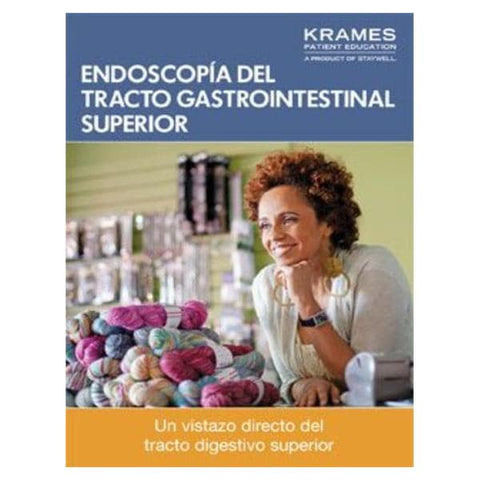 Krames Communications Booklet Educational Upper GI Endoscopy Spanish Each - 12235