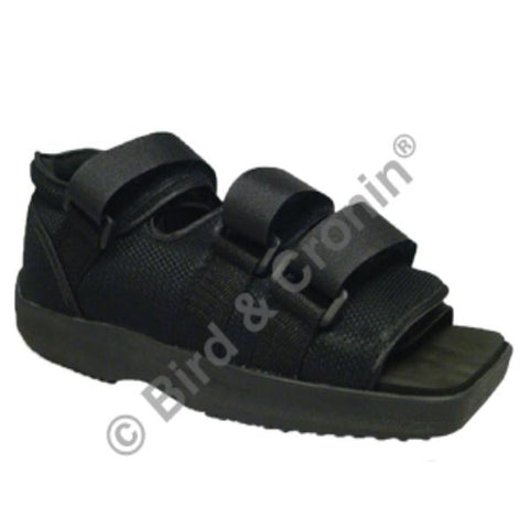 Bird & Cronin Shoe Post-Op Black Rocker Bottom Size Each - 8143243