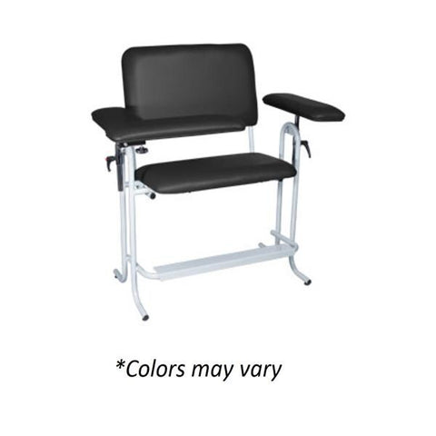 Dukal Corporation Upholstered Chair Tech-Med Black Bariatric/700lb Capacity Cushioned Seat 1/Ca - 4386X-F