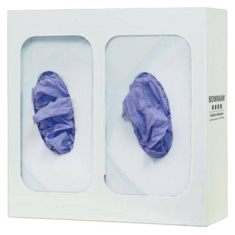 Bowman Medical Products Holder Glove Box Powder Coated Steel White Each - GL002-0413