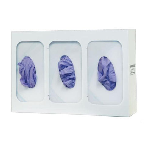 Bowman Medical Products Holder Glove Box Powder Coated Steel White Each - GL003-0413