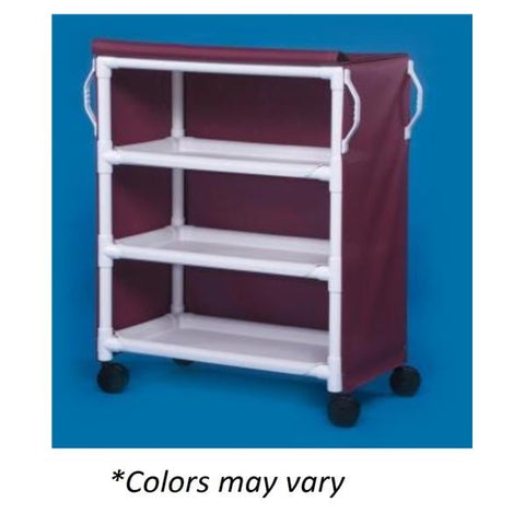 Innovative Prods Unlimited Cover Cart For LC36-3 Linen Cart Solid Each - LC36-3COVER-SOLIDBLUE