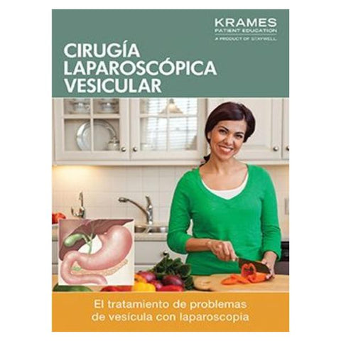 Krames Communications Booklet Patient Understanding Laparoscopic Gallbladder Surgery Spanish Eachch - 12070