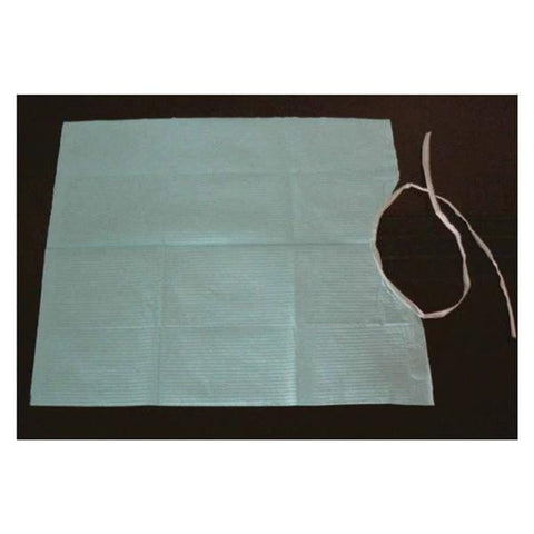 American Dental Supply Apron Barrier Disposable Polyethylene Opaque White 10/Pk - CLO-150