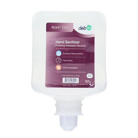 The Steris Corporation Sanitizer Hand Foam Alcare Extra f/ Mnl Dspnsr Ethyl 1000 Rfl Btl FrgrncFr 6/Ca - 101561