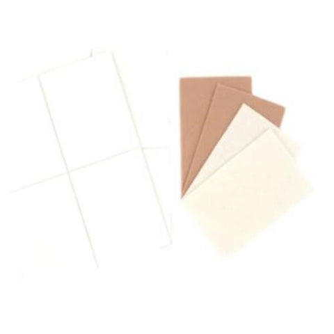 Aetna Felt Corporation Pads Heel & Lace Felt Tan 100/Pk - 28234
