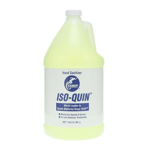 Cramer Products Wash Hand Gel Iso-Quin Waterless / Ethyl Alcohol 1 Gallon Each, 4 Each/CA - 93036