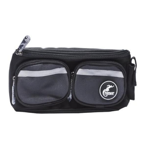 Cramer Products Fanny Pack Medical 10.5x2.75x5.75" Black Zipper Closure Removable Strap Each - 111000
