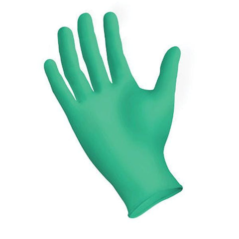 Sempermed USA, Inc Gloves Chloroprene SemperShield Latex-Free Non-Sterile Green 100/Bx, 10 BX/CA - SSCR101