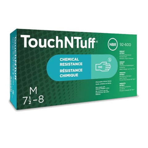 Ansell Healthcare Products LLC Gloves Chemical Resistant Ansell Powder-Free Nitrile Latex-Free Medium 10Bx/Ca - 105078