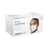 Medicom Mask Procedure SafeMask Sofskin ASTM Level 3 White Size 50/Bx, 10 BX/CA - 2086