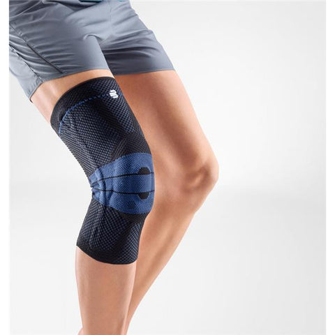 Bauerfeind USA, Inc Support Brace GenuTrain Knee Breathable Knit Black/Blue Size 4 Both Legs Each - 11000000000000