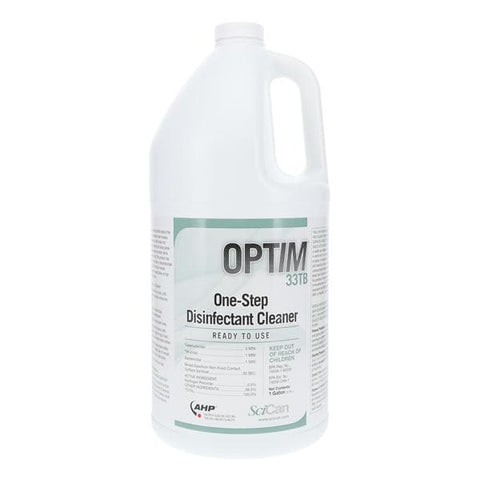 Scican Cleaner & Disinfectant Surface Liquid Optim 33 TB Bottle 1 Gallon Each, 4 Each/CA - OPT33-4X1