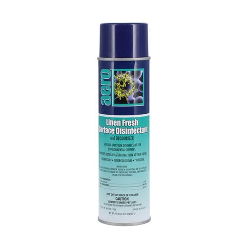 Certus Medical Disinfectant & Deodorizer Surface Liquid Aero Aerosol Can Linen Fresh 17 oz Each, 12 Each/CA - 483720LA