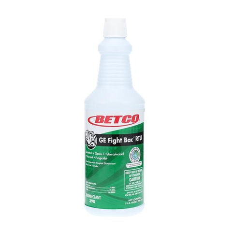 Betco Disinfectant Surface GE Fight Bac RTU 32 oz 32oz/Bt, 12 BT/CA - HSCB13032