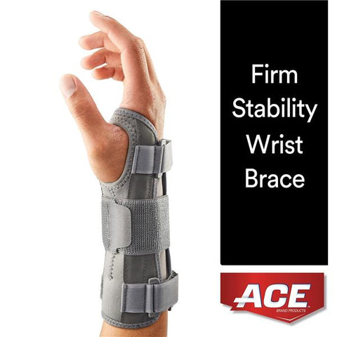 3M Consumer Health Care Brace Deluxe Ace Wrist Alum/Nyl/Poly/PP/PU/Spndx Right Each - 205278