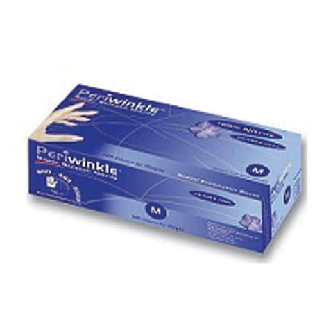 Top Quality Manufacturing,LLC Gloves Exam Periwinkle Powder-Free Nitrile Latex-Free Large Blue 100/Bx, 10 BX/CA - 1029