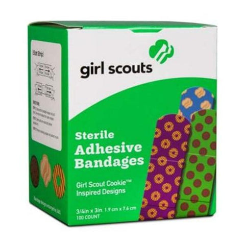 Dukal Corporation Bandage Plastic Stat Strip 3/4x3" Girl Scouts 100/Bx, 12 BX/CA - 1087751