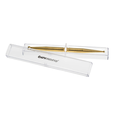AFH massage stick, gold plated, w/box, large