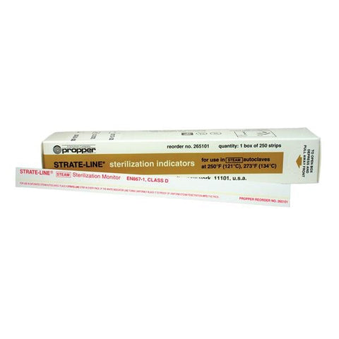 Propper Mfg Co Indicator Strip Chemical Strate-Line 8 in 250/Bx, 20 BX/CA - 26510100