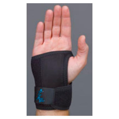 Medical Specialties Support Gelflex Wrist Black Size 8" Large Right Each - 223835