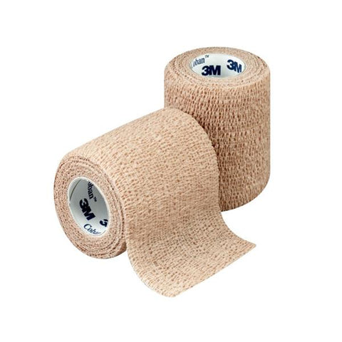 Roylan div of Patterson Med Bandage Coban Wrap Elastic 3"x5yd Latex Tan 24/Package - C7743
