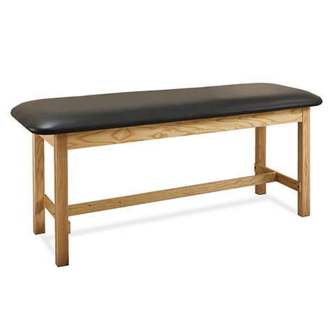 Clinton, Classic Treatment Table, 1-Section, H-brace, 72" x 27" x 31"